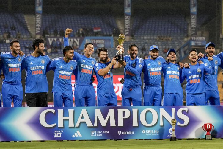 पाँच खेलको अन्तिम श्रृंखलामा पनि भारत विजयी