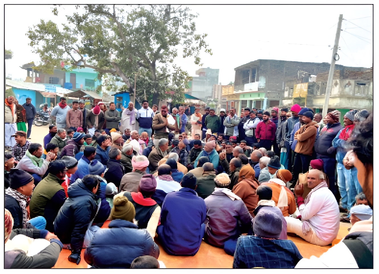 उखु किसान आन्दोलित !