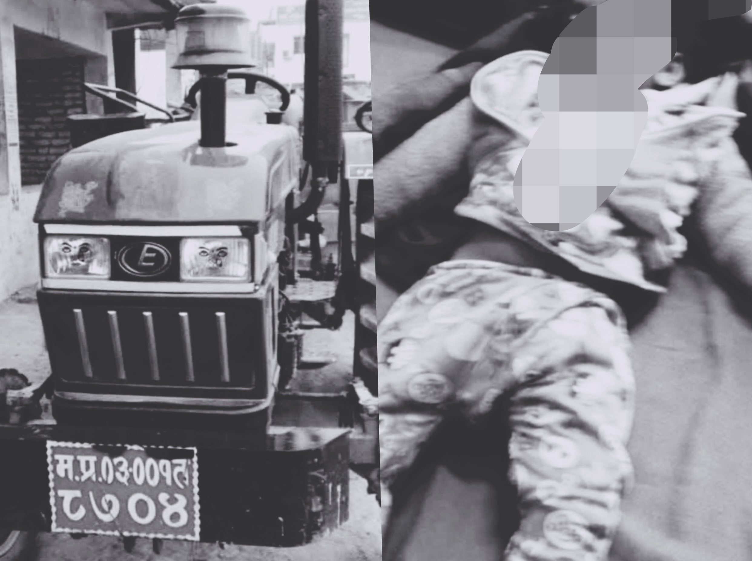 हरिपुर्वामा ट्याक्टरको ठक्करबाट दुई वर्षीया बालिकाको मृत्यु