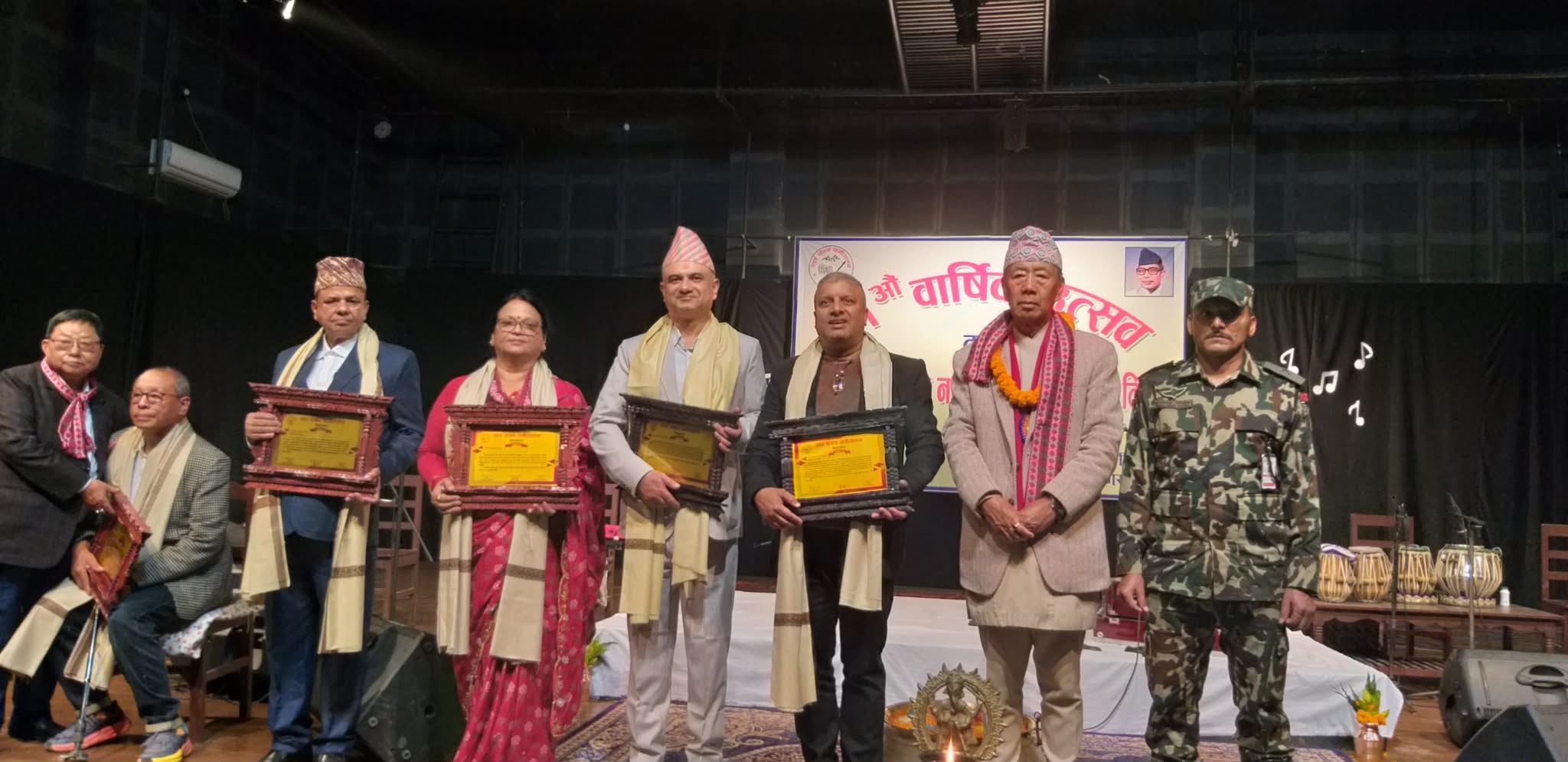 स्वर संगम संगीतालयको वार्षिकोत्सव तथा सम्मान कार्यक्रम सम्पन्न