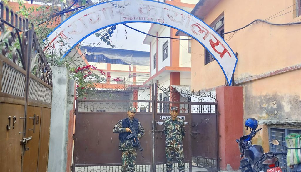 सर्लाहीको मलंगवास्थित जिल्ला कारागारको सुरक्षा जिम्मा नेपाली सेनालाई
