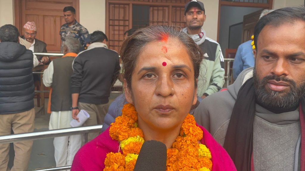 महोत्तरी–४ मा रास्वपाकी गौरीकुमारी विजयी