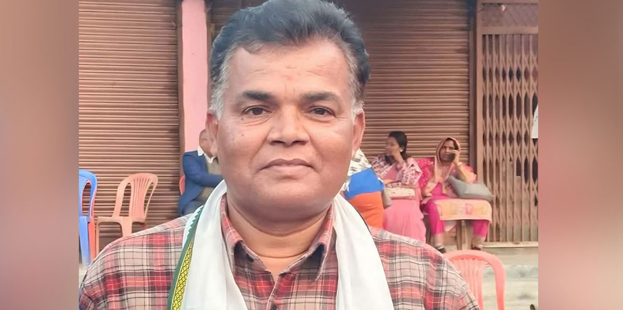 सिरहा–३ का जसपा नेपालका उमेदवार अशेश्वर यादव पक्राउ