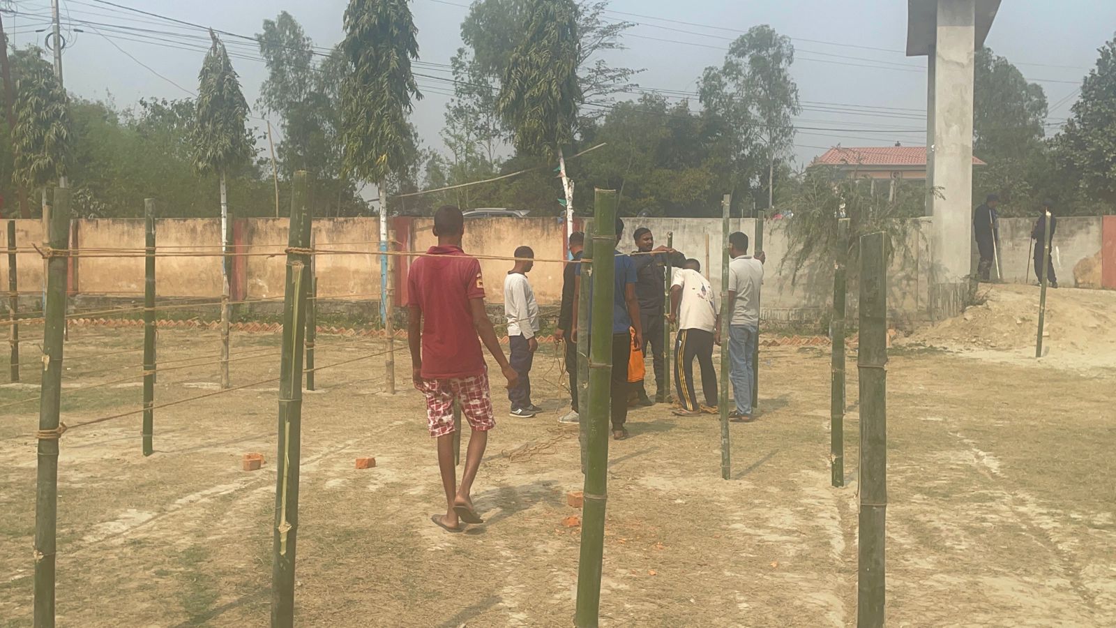 महोत्तरीमा मतदान केन्द्र व्यवस्थापनको काम अन्तिम चरणमा