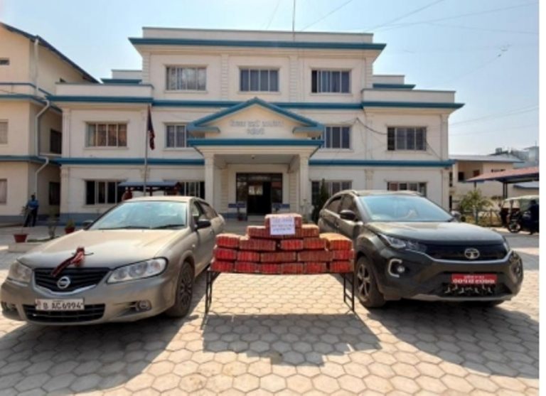 जलेश्वरबाट १९२ किलो गाँजासहित एक पक्राउ