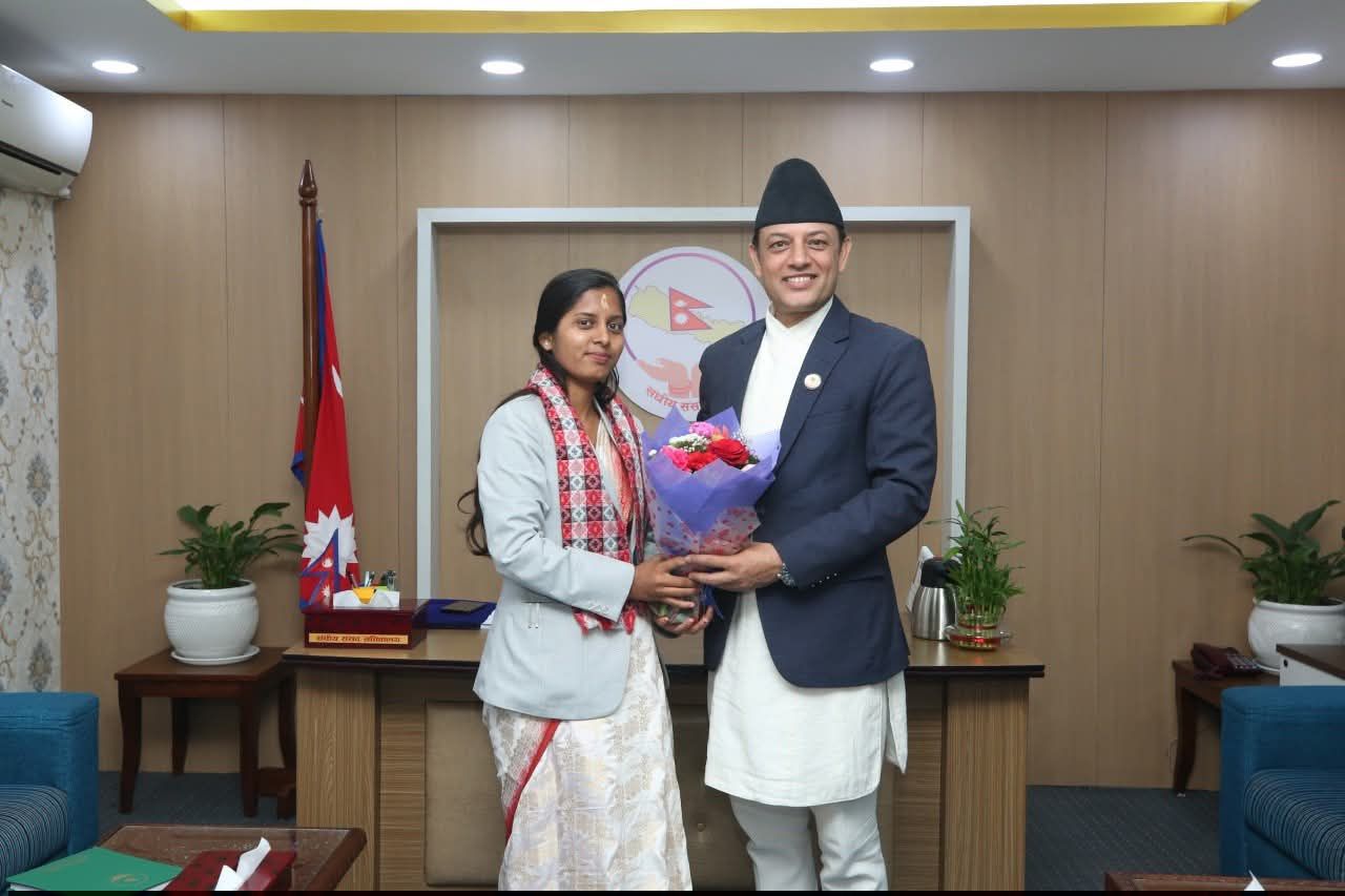 उपसभामुख रुबीकुमारी ठाकुरद्वारा पदभार ग्रहण