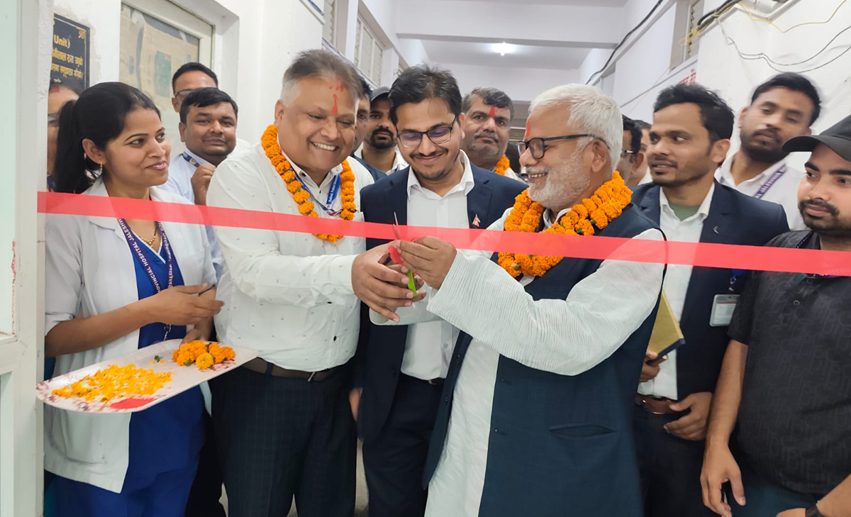 जलेश्वर प्रादेशिक अस्पतालमा डायलासिस सेवा सुरु