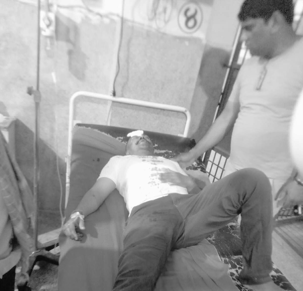 जलेश्वरमा मोटरसाइकल ठोक्किँदा दुई घाइते,जनकपुर रिफर