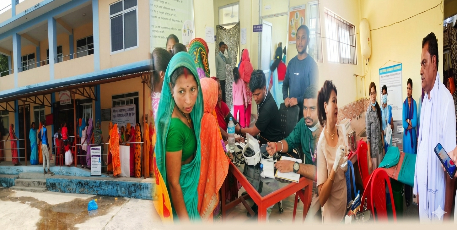 बलवा नगरपालिकामा निःशुल्क स्वास्थ्य शिविर, ५६४ महिलाले सेवा लिए