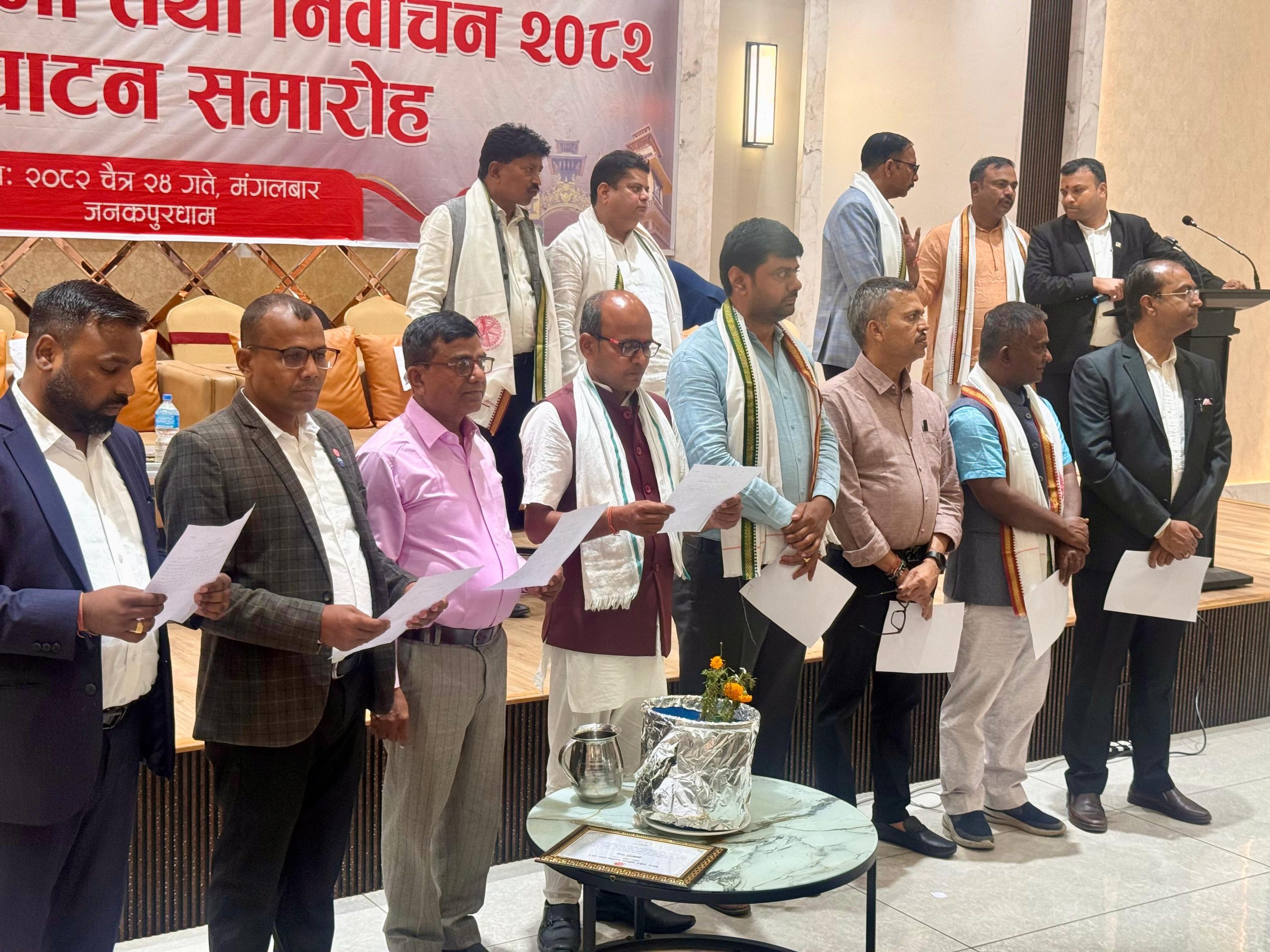 नेपाल उद्योग वाणिज्य महासंघ मधेश प्रदेशको अध्यक्षमा विजय साह सर्वसम्मत चयन