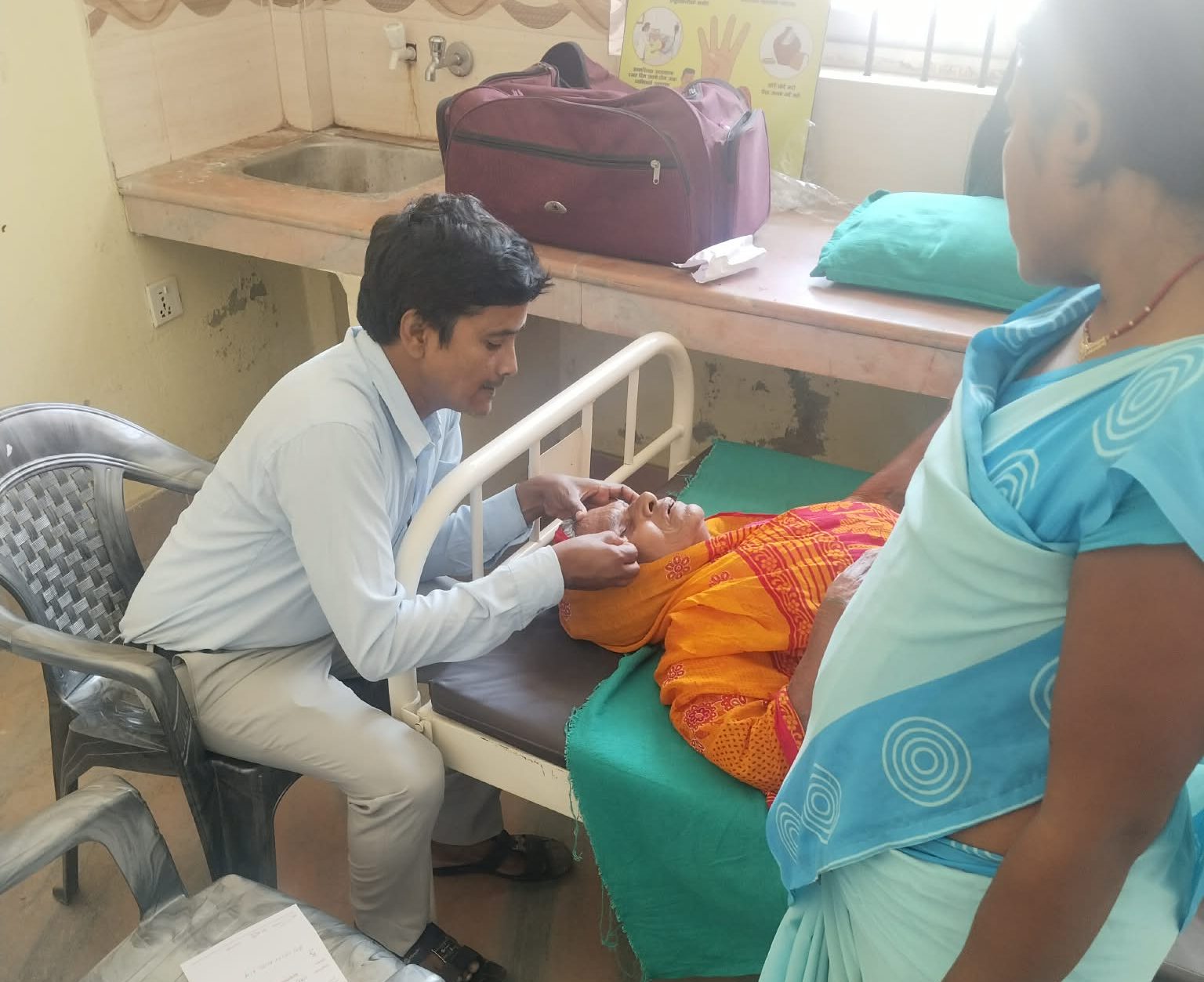 बलवा नगरपालिकामा निःशुल्क आँखा जाँच शिविर सम्पन्न,३० जनामा मोतिबिन्दु पहिचान