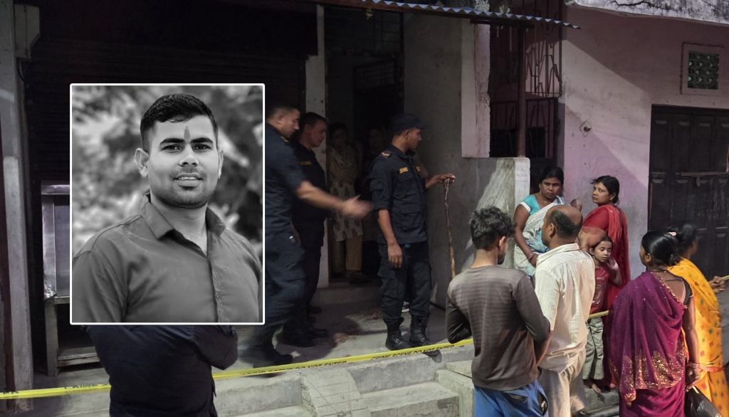 वीरगञ्जमा प्रहरी जवानको हत्या,एक महिलासहित ३ पुरुष पक्राउ