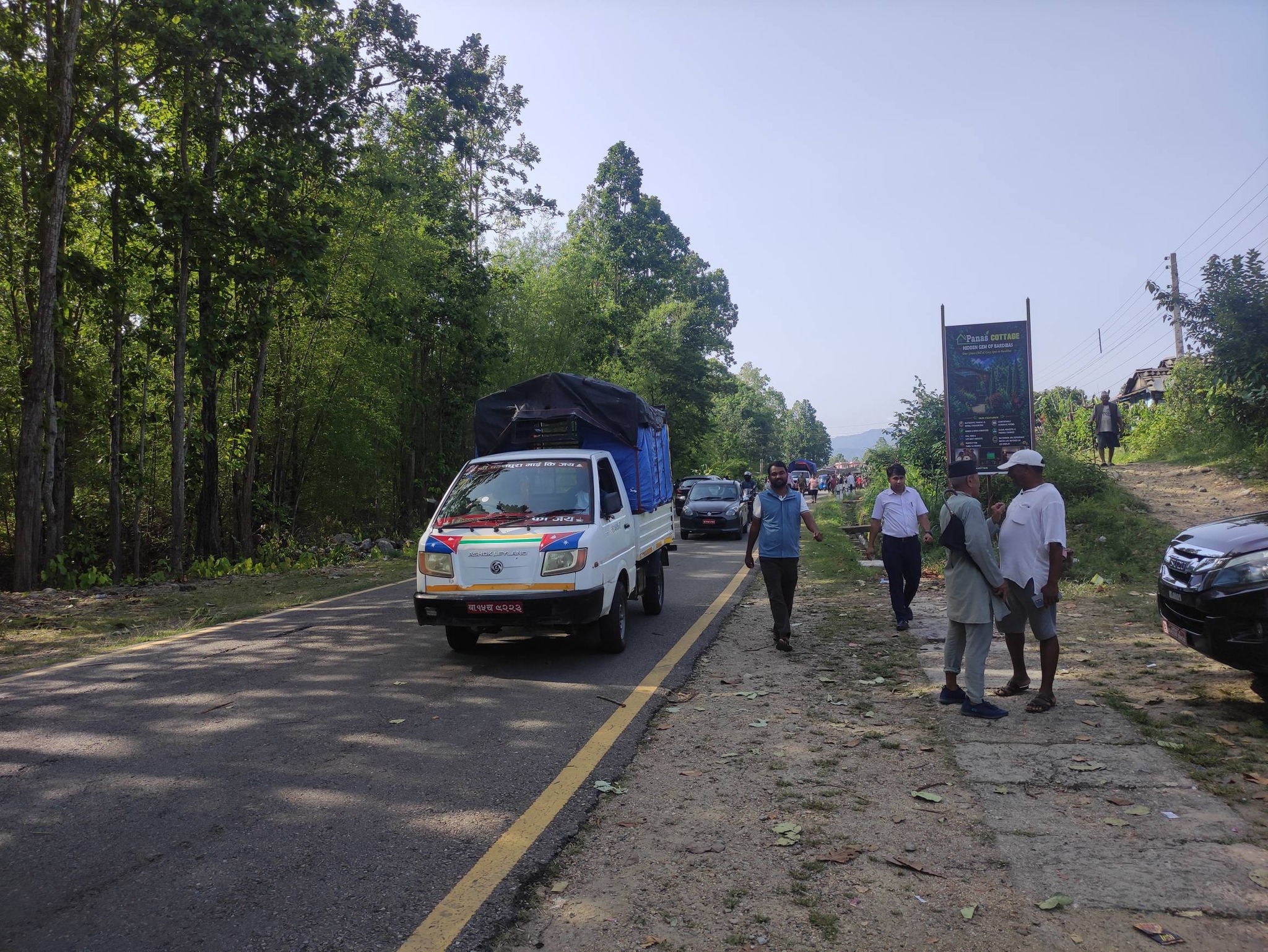 लिखित सहमती पछि बर्दिवास ३ कालापानीमा बस्ती हटाउने विरोधको आन्दोलन स्थगित , अवरुद्ध बीपी राजमार्ग सुचारु