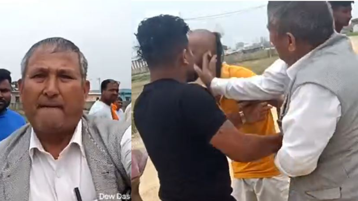भिडियो खिच्ने युवकलाई वडा अध्यक्षले कुटेको आरोप