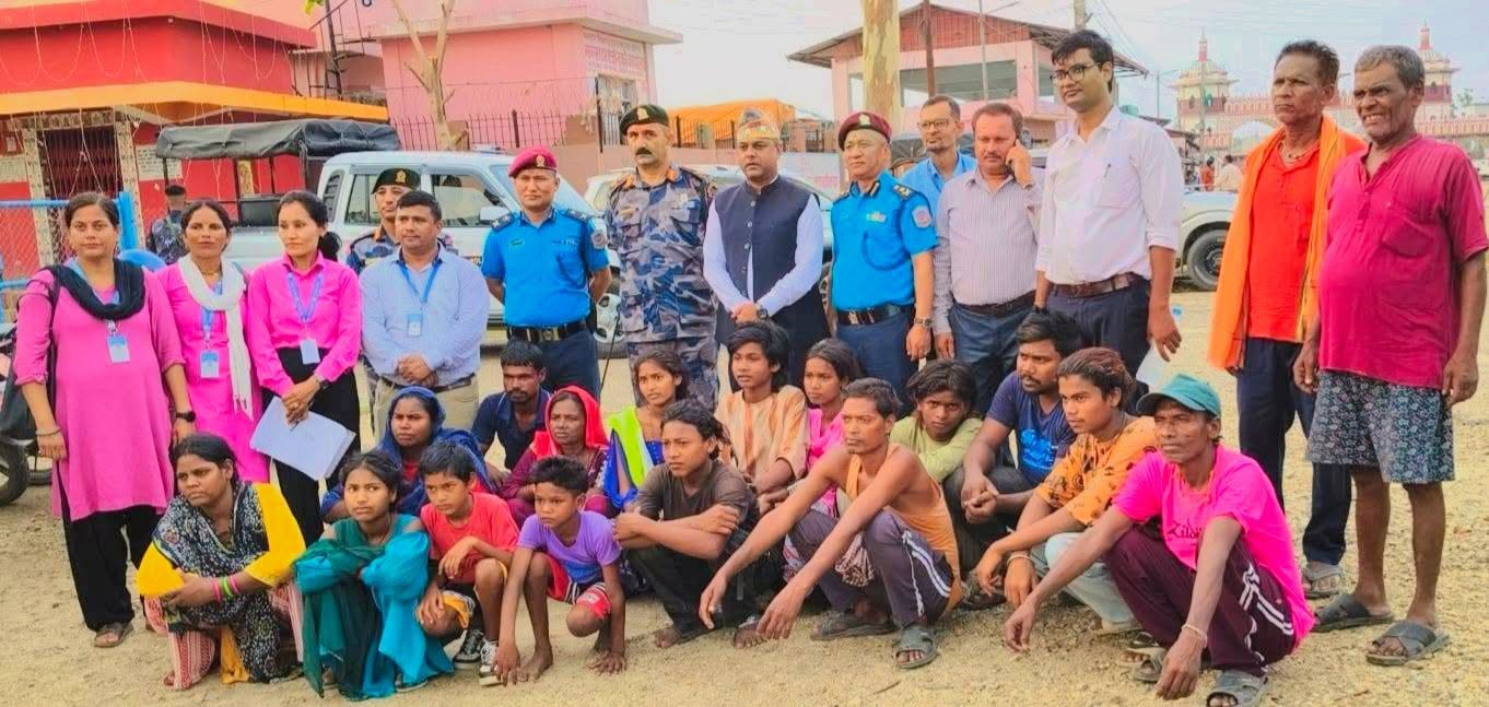 हरियाणाबाट उद्धार गरिएका १६ नेपाली घर फर्किए