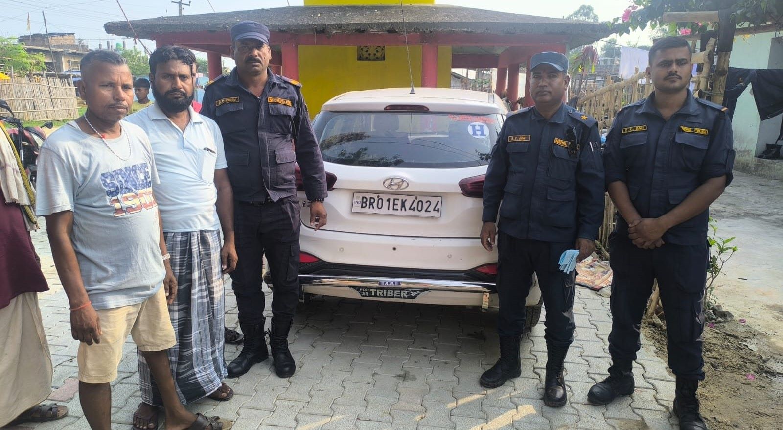 ट्रान्सफर्मर चोरी गर्न प्रयोग भएको कार बरामद