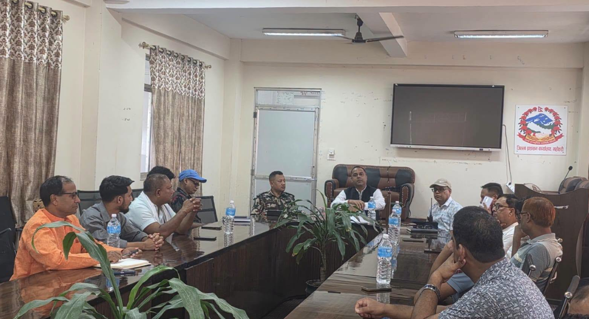महोत्तरीमा सीमा प्रवेशमा परिचयपत्र अनिवार्य