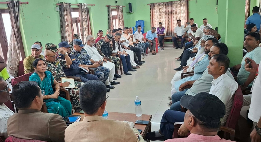धनुषामा सामाजिक सद्भाव जोगाउन सर्वपक्षीय प्रतिबद्धता, जनकपुरधाममा सद्भाव र्‍याली निकालिने