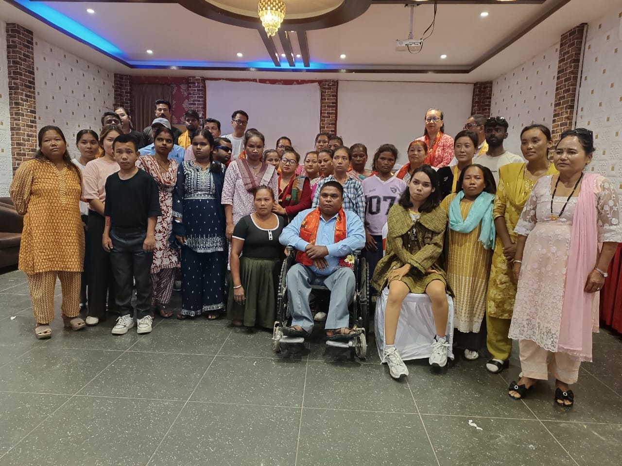 आदिवासी जनजाति अपाङ्ग महिलाहरुको लागि दुई दिने क्षमता विकास तालिम सम्पन्न