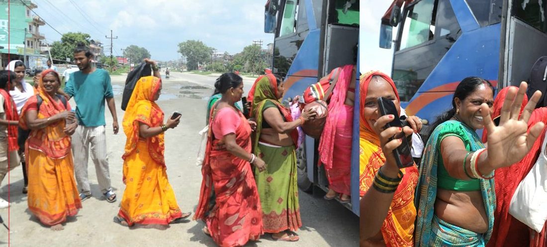 १० दिनदेखि जारी मिटरब्याजपीडितको‘पैदल न्याय मार्च’स्थगित,घर फर्किन थाले पीडित