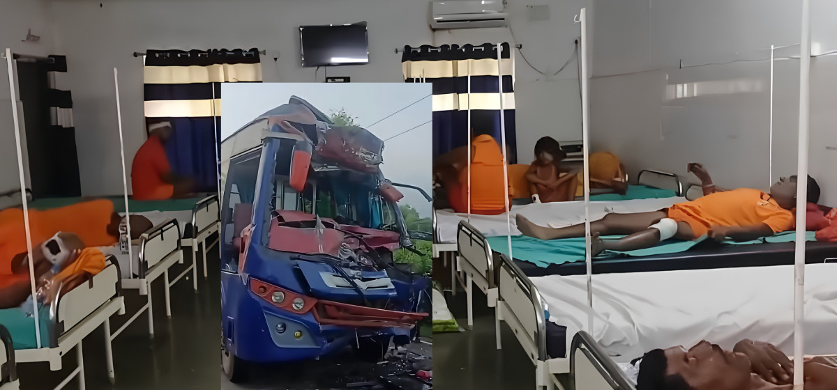 रौतहटबाट बाबाधाम गएका तीर्थयात्री सवार बस भारतमा दुर्घटना, तीन जनाको मृत्यु