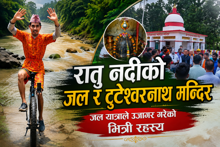 रातु नदीको जल र टुटेश्वरनाथ मन्दिर : जल यात्राले उजागर गरेको भित्री रहस्य