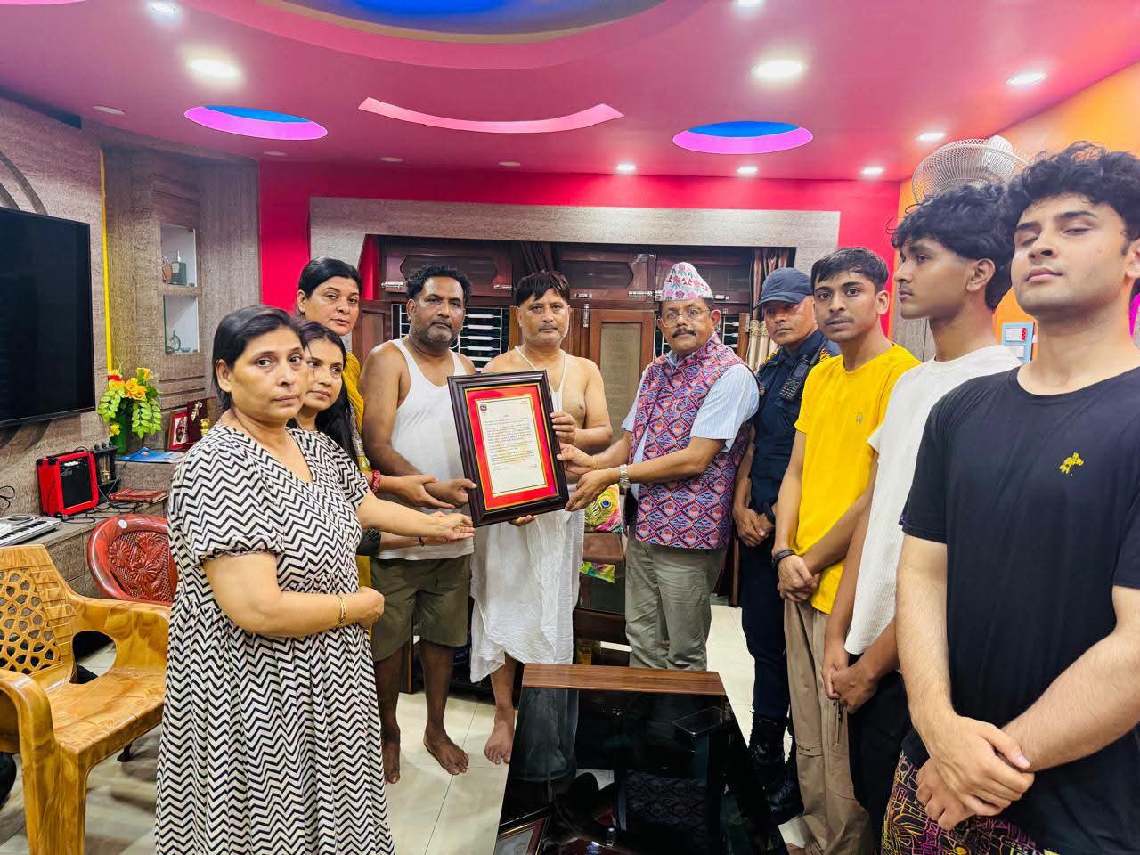 राष्ट्रपति पौडेलद्वारा वरिष्ठ साहित्यकार डा. विमलप्रति श्रद्धाञ्जली