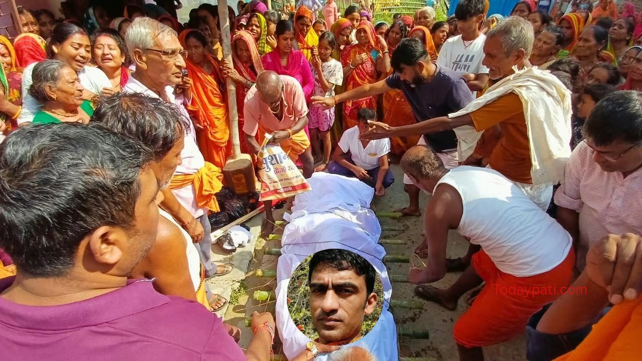 कुशमा जल्यो शव, मनमा बाँकी रह्यो बाबुको प्रतीक्षा