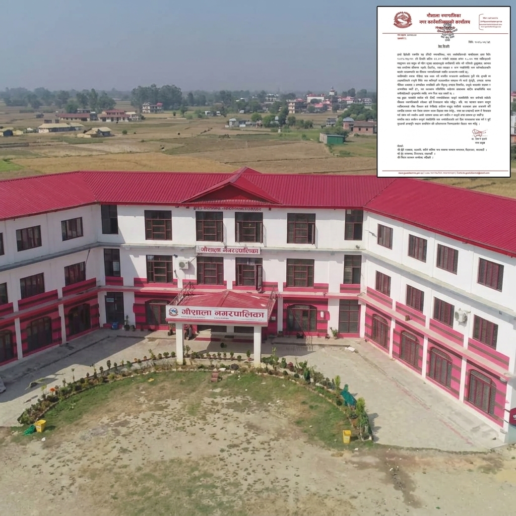 औरही नगरपालिका घटनाप्रति गौशाला नगरपालिकाको ऐक्यबद्धता
