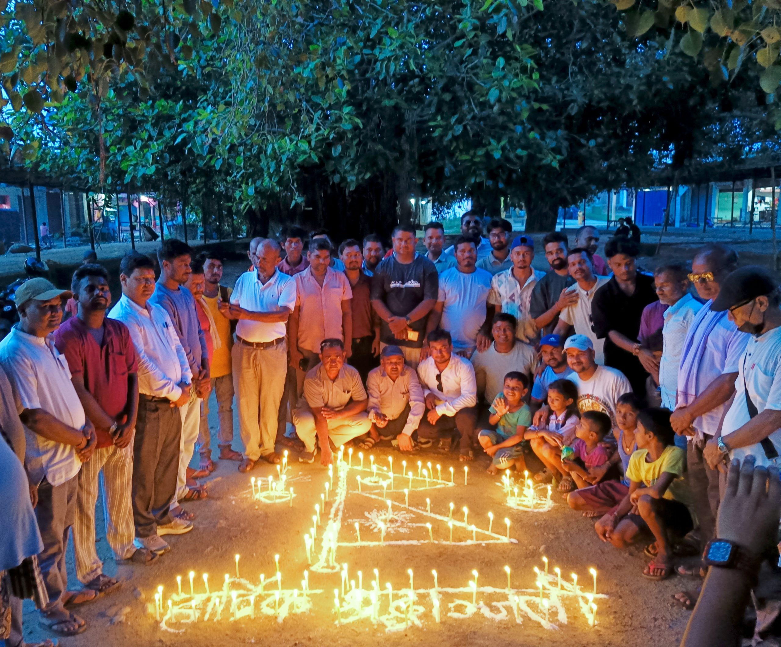 बटेश्वरमा रसुवा–भोटेकोशी बाढीपीडितको सम्झनामा श्रद्धाञ्जली तथा दीप प्रज्वलन