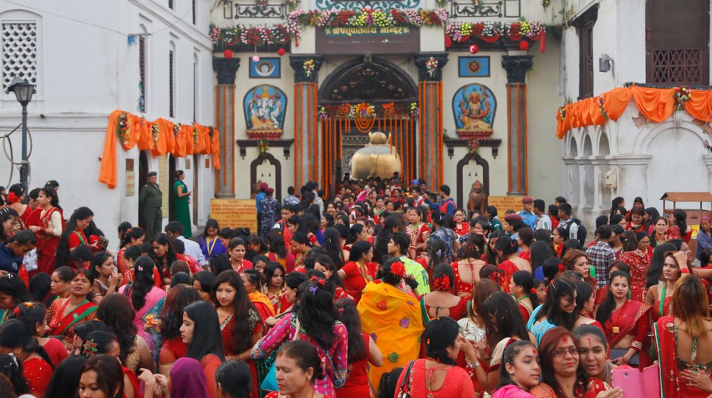 श्रद्धा,भक्ति र उल्लासका साथ आज देशभर हरितालिका तीज मनाइँदै