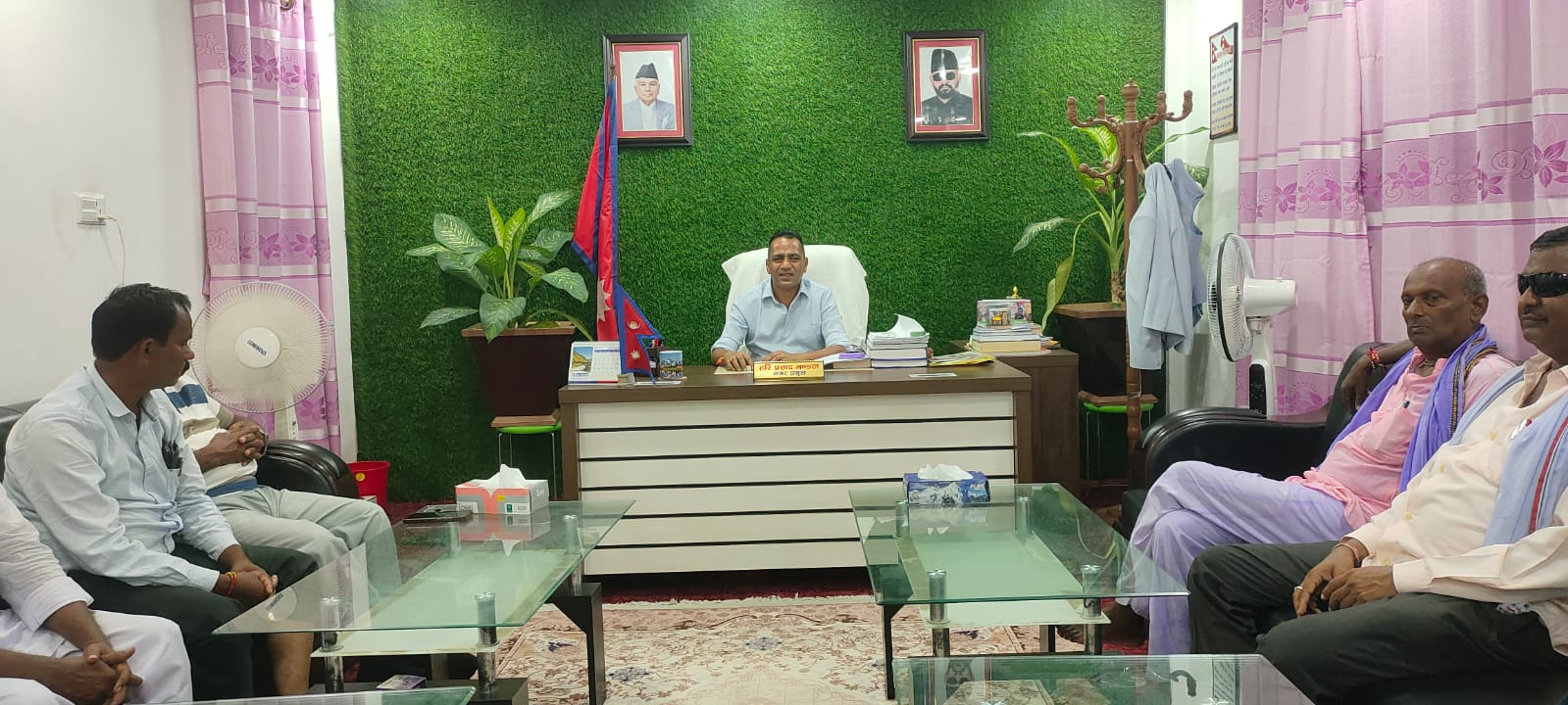 भोटेकोशी बाढीपीडितप्रति मटिहानी नगरपालिकाको ऐक्यबद्धता : प्रधानमन्त्री दैवी प्रकोप उद्धार कोषमा रु. ५ लाख सहयोग