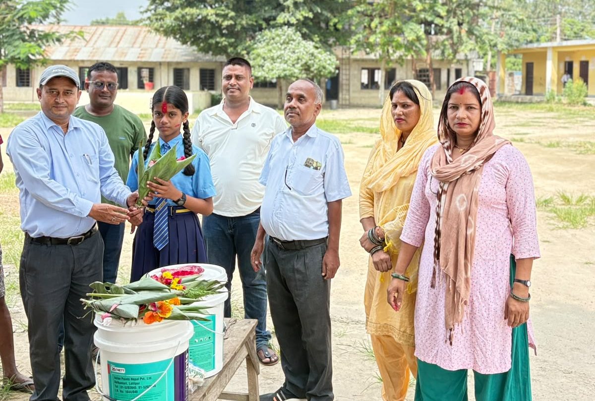जन्मदिनको खुसीमा सानो सहयोग,विद्यालयको सुन्दर भविष्यतर्फ ठूलो योगदान