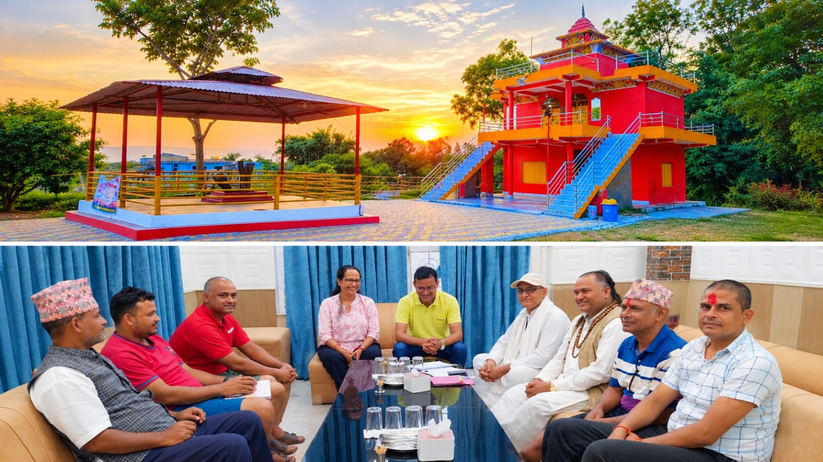 महोत्तरीस्थित बर्दिबासको दुर्गा मन्दिरको महायज्ञमा दाताबाट ६ लाख ५० हजारभन्दा बढी सहयोग