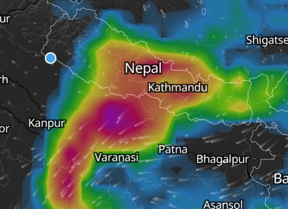 मंगलबारदेखि झरी पर्ने मौसम पूर्वानुमान